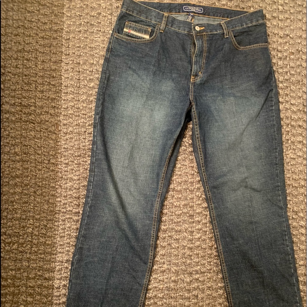Vintage And Authentic Polo Jeans. One of a kind.